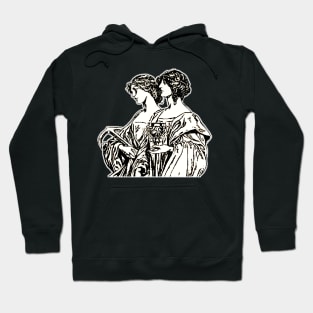 Romantic medieval girls Hoodie